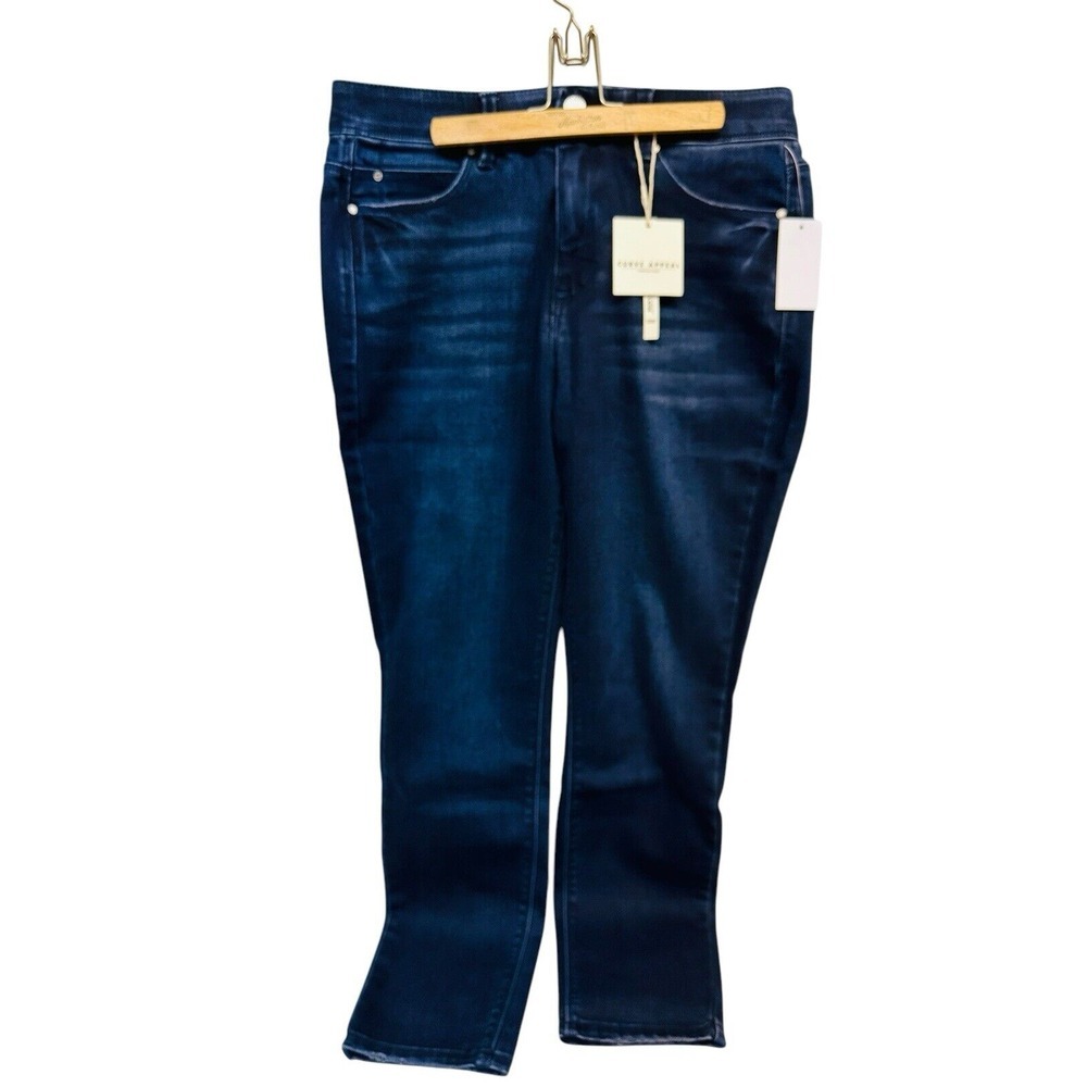 Curve Appeal Nicki High‎ Rise Skinny Jeans Sz 10 Premium Denim Heritage Luxe NWT